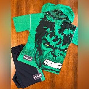 Hulk Mode Activated | Marvel Avengers Hoodie Set (Size 6) 💚